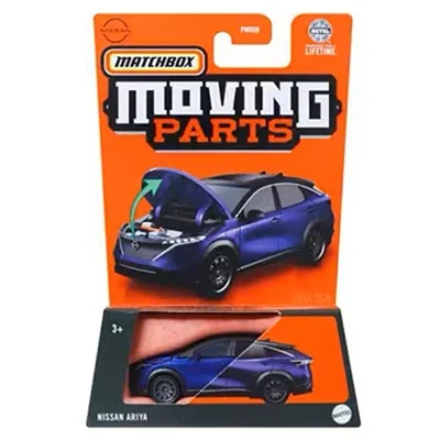 Original Mattel Matchbox Moving Parts Toys for Boys 1/64 Diecast Harry Potter Ford Anglia Jaguar Range Rover Chevy Nissan Ariya