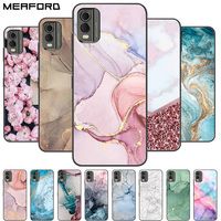 For Nokia C32 C 32 Case New Fashion Marble silicon Soft TPU Back Cover For Nokia C32 Phone Cases NokiaC32 Capa