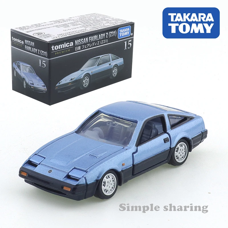 Takara Tomy Tomica Premium 15 Nissan Fairlady Z (Z31) Car Kids Toys Motor Vehicle Diecast Metal Model