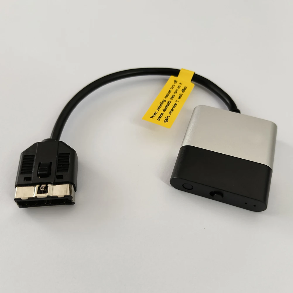 Car Audio System Black Car Audio Adapter Wireless Music Interface 30Pin Interface ABS Material Music Streaming