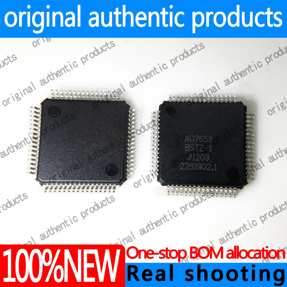 

1/5/10 шт. (новый) AD7658BSTZ-1 AD7658BSTZ QFP64 чип аналого-цифрового преобразователя