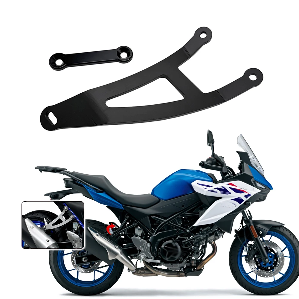 Für Suzuki SV-7GX SV 7GX SV7GX 2026 Motorrad CNC Aluminium Auspuffhalterung Auspuffhalterungshalter Auspuffhalterungsbügel