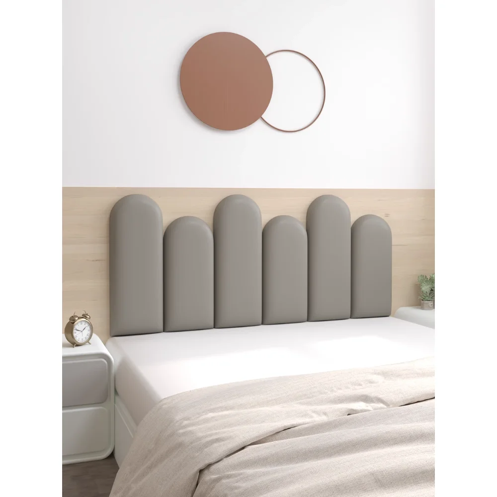 Tatami Wall Enclosing Wall Headboards Hotel Baffle Bedroom Anti-collision Cushion Soft Bag Self-adhesive Tete De Lit En Bois