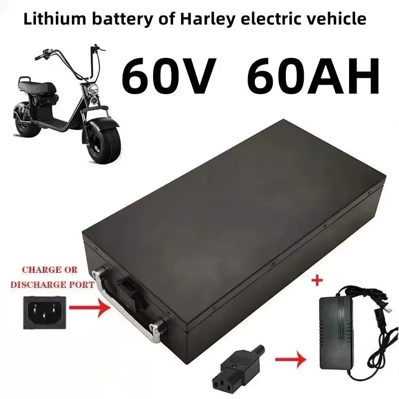 60V40ah Is Suitable for Motors Ranging From 250W To 30000W, with Large Battery Capacity and Long Battery Life