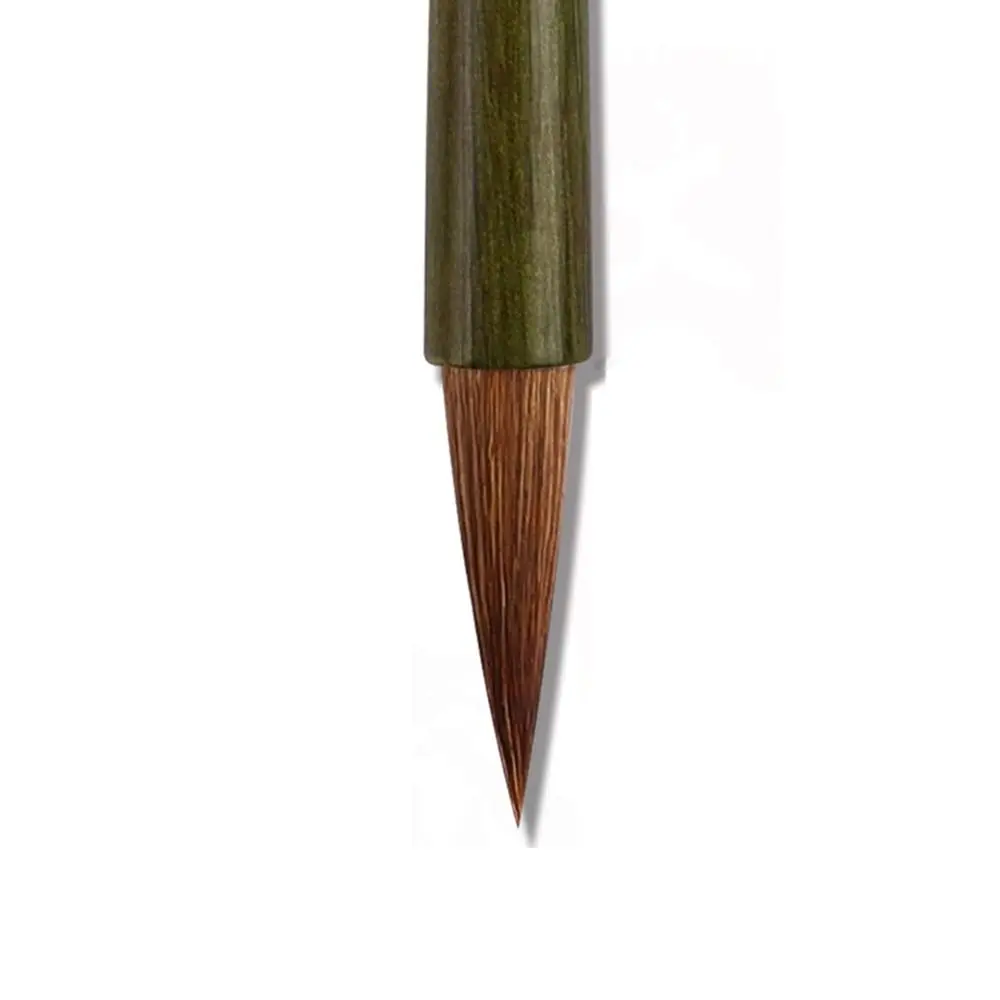 

Ancient Oil Watercolor Chinese Calligraphy Brush Oil Painting Wolf Hair Scriptures Writing Brush Wood Art Paint Brush Watercolor