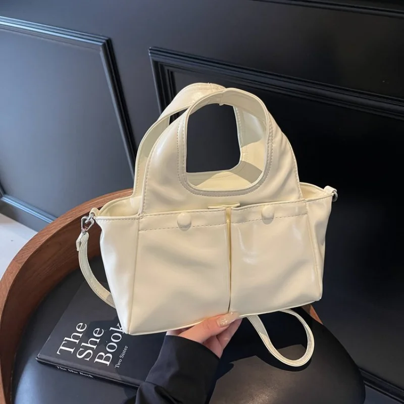 

Популярная классическая кожаная женская сумка-тоут, роскошная брендовая известная дизайнерская элегантная сумка через плечо с шикарным акцентом, винтажная повседневная сумка ​