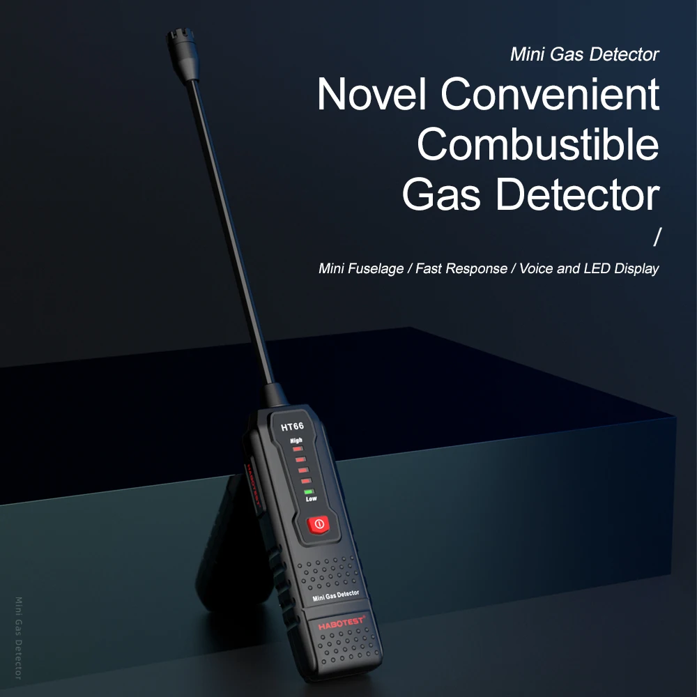 

Gas Leak Detector Analyzer Combustible Gas Detector 50-1000PPM Sound Alarm Gas Tester Natural Methane Gas Leak Detector