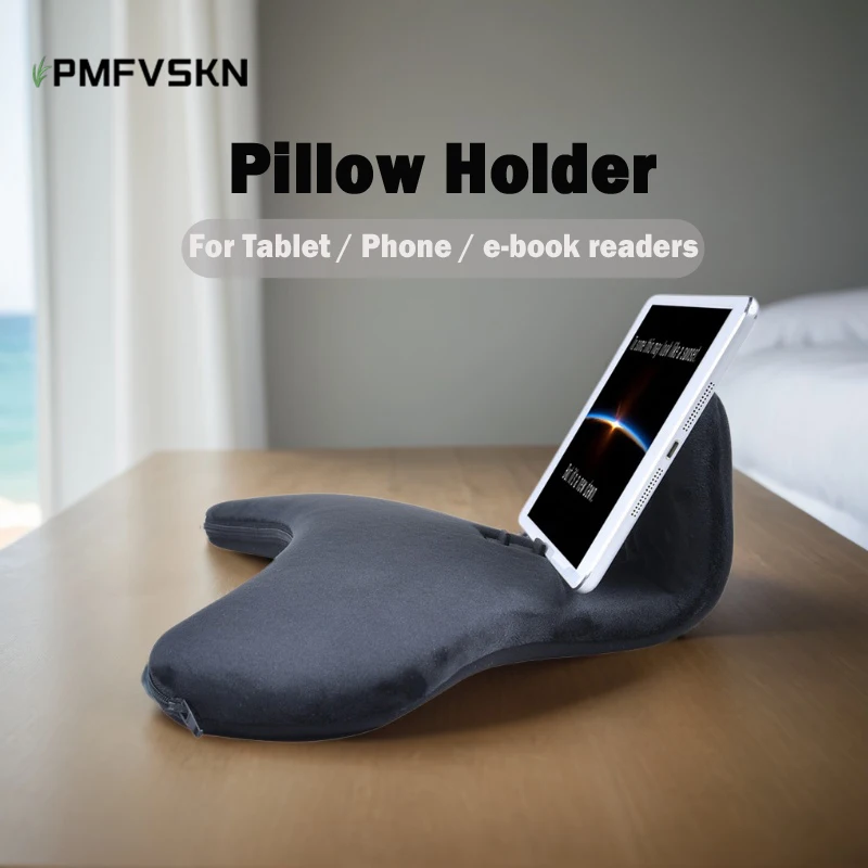 

PMFVSKN Подушка Держатель для планшета Ленивый человек Кронштейн для отдыха Расслабляющий кронштейн для чтения книг Читатели электронных книг Подставка для телефона Подушка для запястья