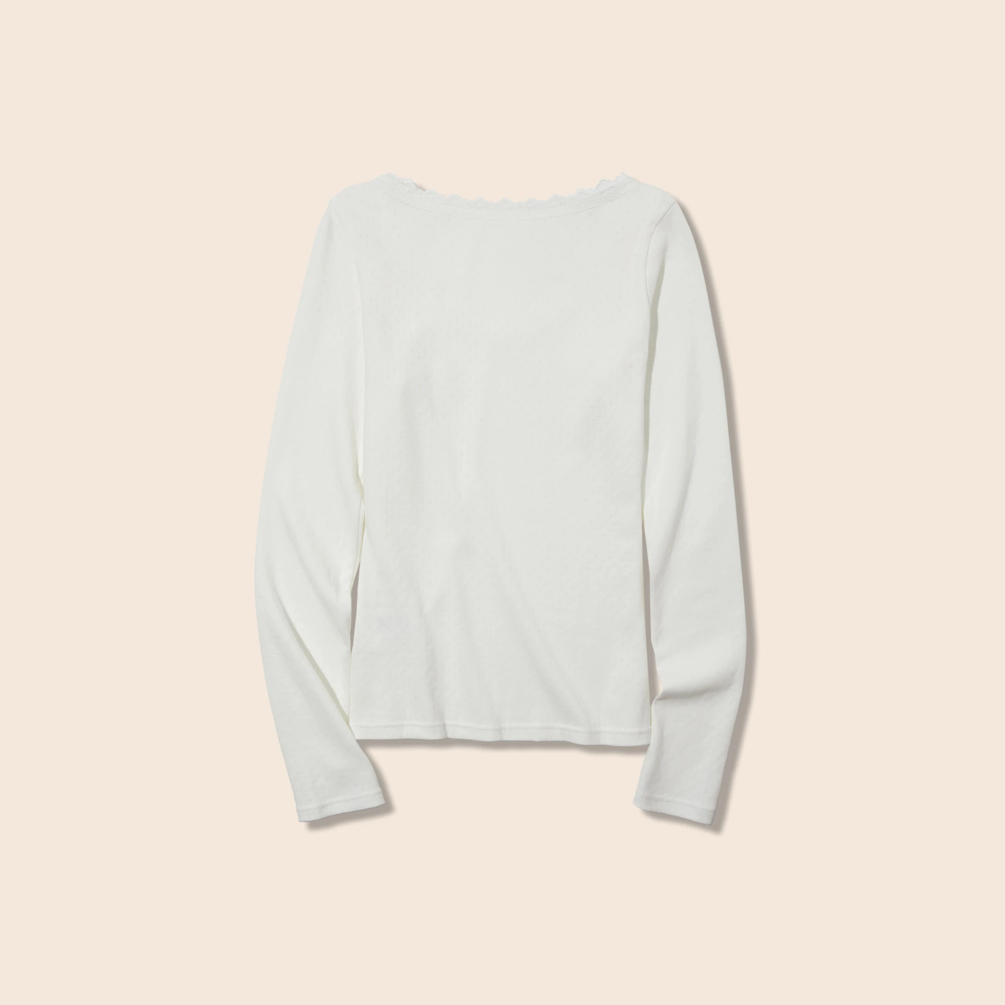 YESCCI Knitted T Shirts For Woman High Stretch Slim Elegant U Neck Women Long Sleeve Top Versatile Daily Tops Ladies S56121630