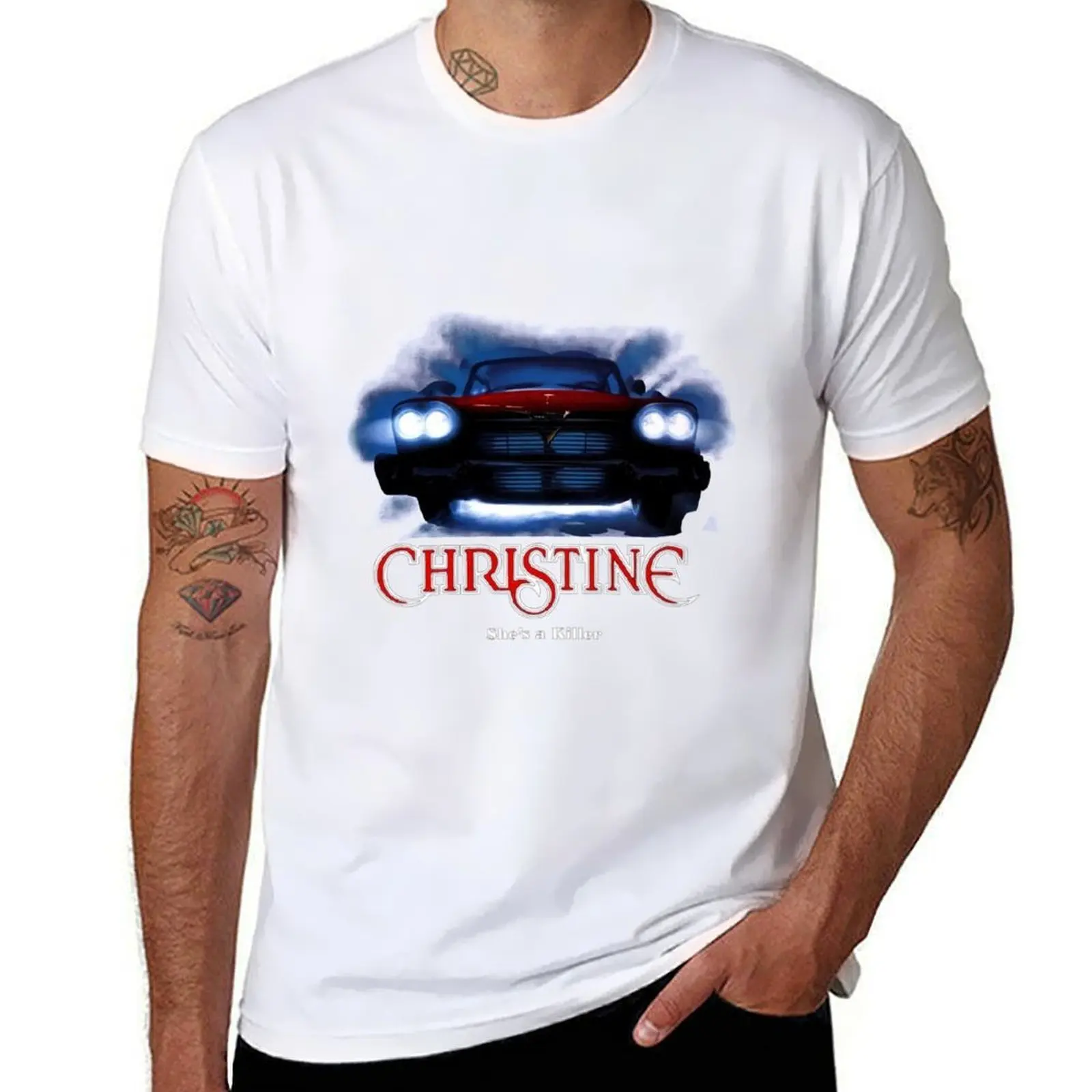 

Awesome Movie Car Christine T-Shirt man t shirt summer t shirts designer T-Shirt