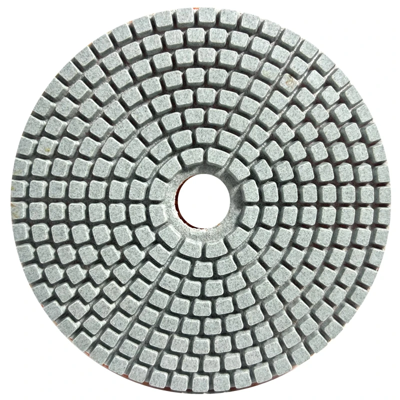 Sous-polissage diamant pour le meulage flexible de disques inappropriés, marbre, béton et pierre, 5 pouces, 125mm