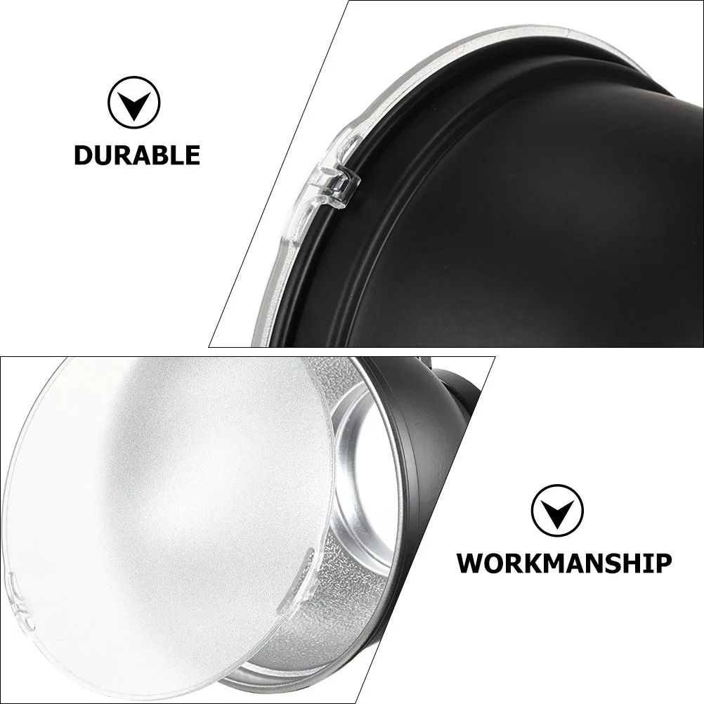 

Sturdy Glass Photo Lampshade with Excellent Light Softening Effect Multi-Purpose Photography Fill-Light Reflector Cover Studio