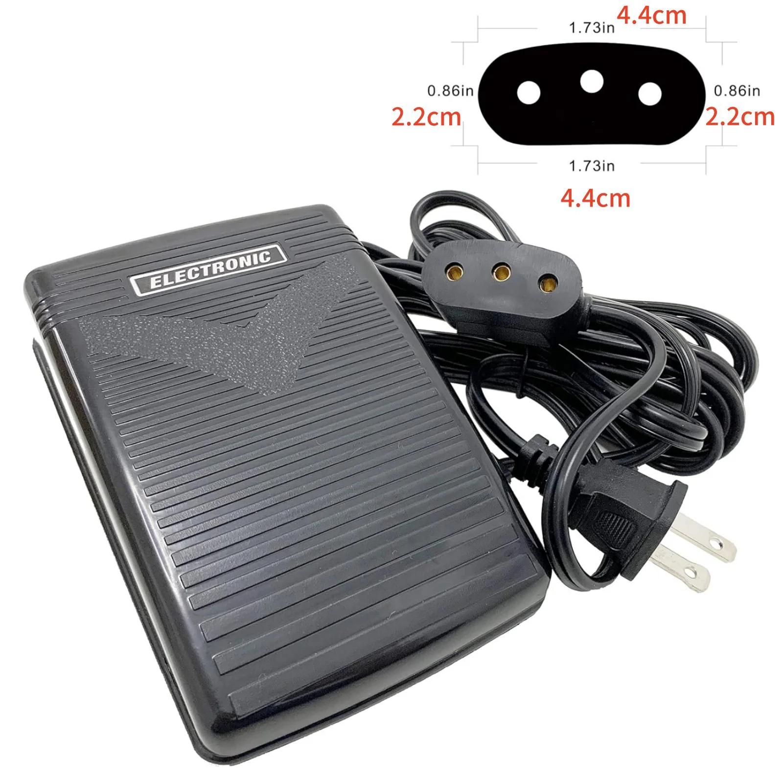 For Singer Sewing Machine Foot Pedal PFW-196131 110V Variable Speed for 221 Featherweight 201 301 222 Alphasew