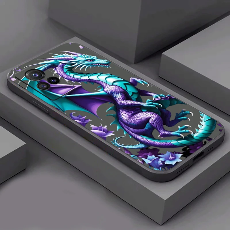 Чехол для телефона Chinese Divine Dragon для VIVO Y91 Y85 Y83 Y79 Y77 Y76S Y75 Y73 Y73S Y72 Y70S Y67 Y66 Y35 Y53 Y55S Funda Carcasa