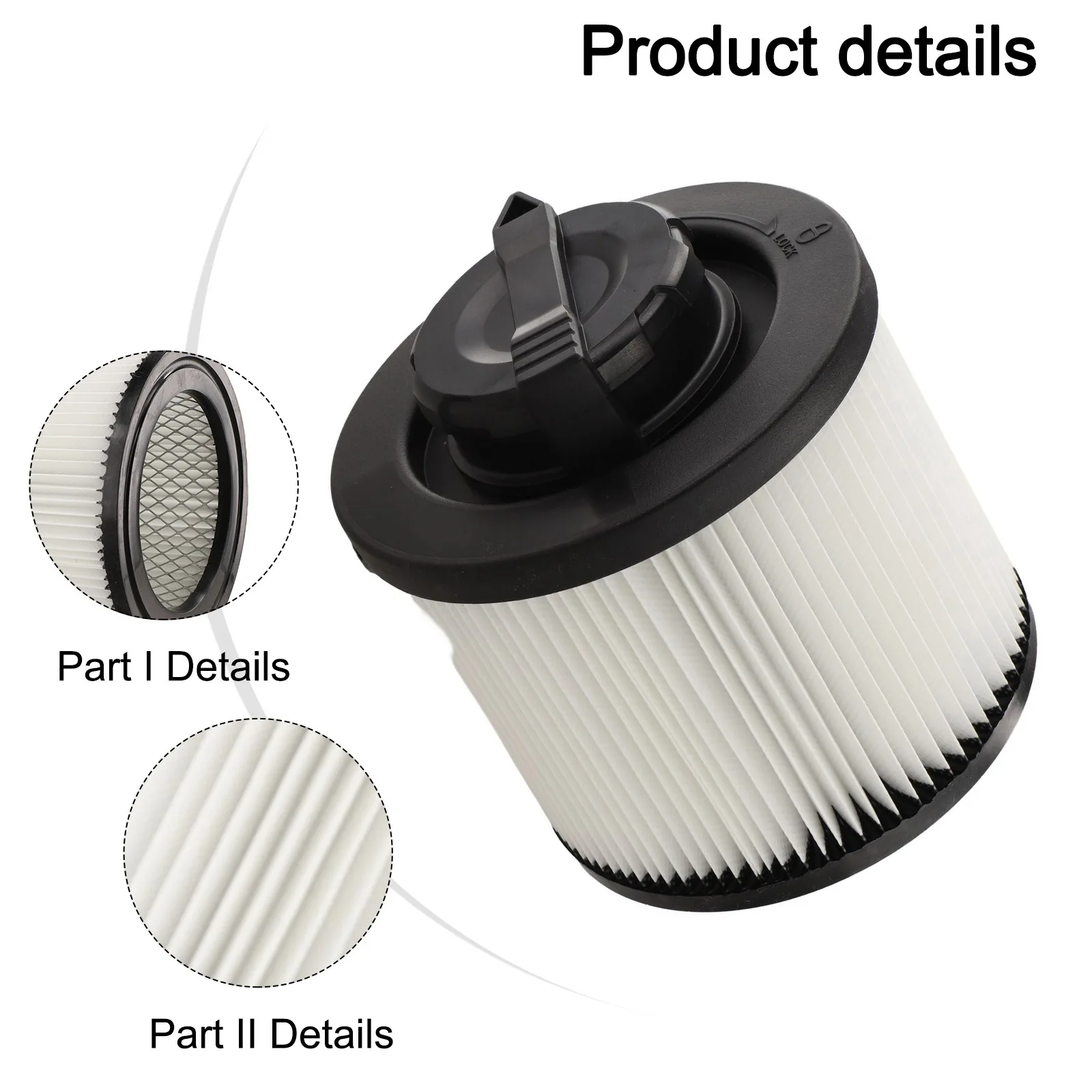 4-5 Gallon Compatible DXVC4001 Filter Workshop Use Clogging Reduction Feature Easy Installation Process Maintenance Cost Savings