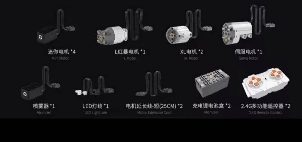 

Мотор GULY 10647 для модели суперкара 1:8, креативный мотор для гоночной машины MOC, технологичная модель, игрушка для мальчиков и взрослых, подарок