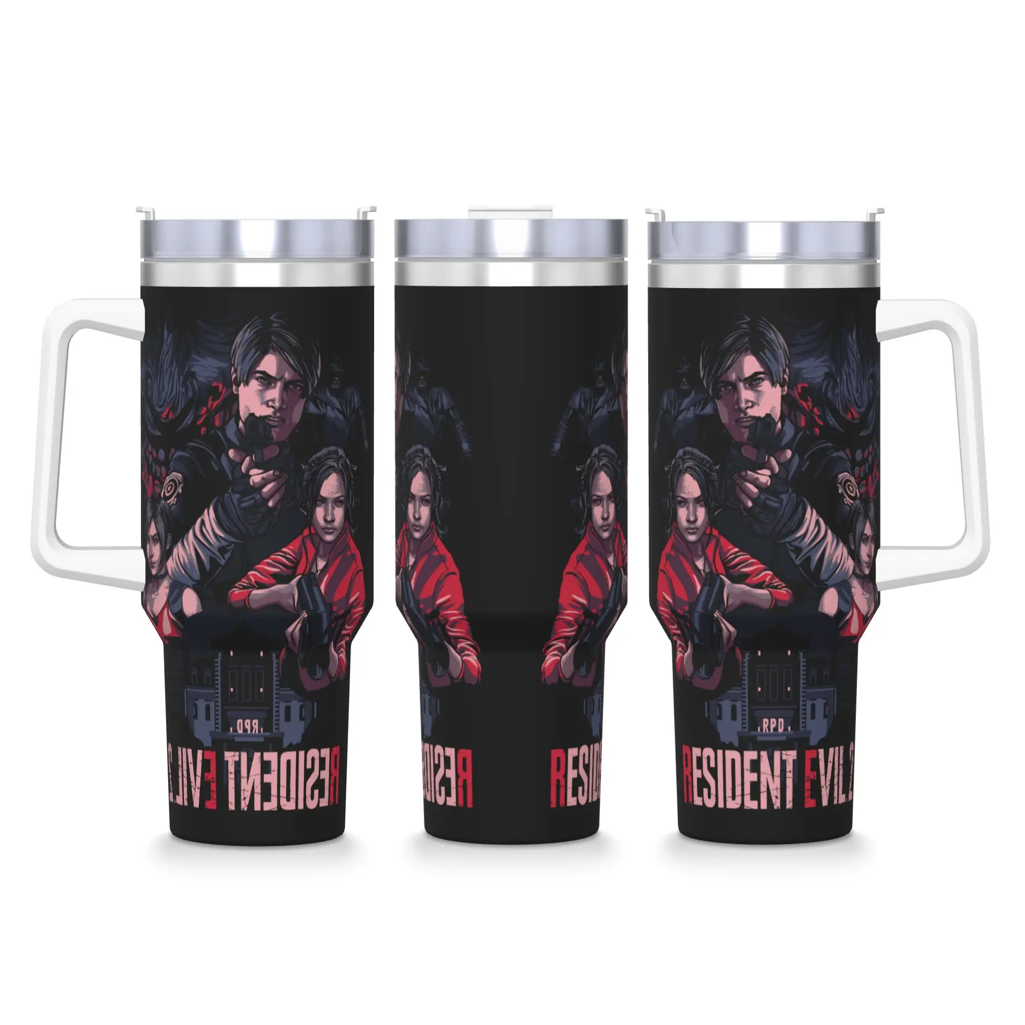 Stainless Steel Tumbler Resident Evils  Thermal Cups  Insulated Cold and Hot Mugs Cup Camping Custom Water Bottle