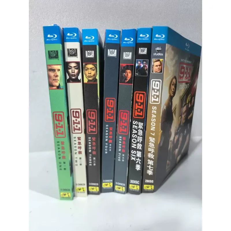9 1 1 SOS Season 1 to 7 Blu ray Complete Collector s Edition Full Set of 19 Discs