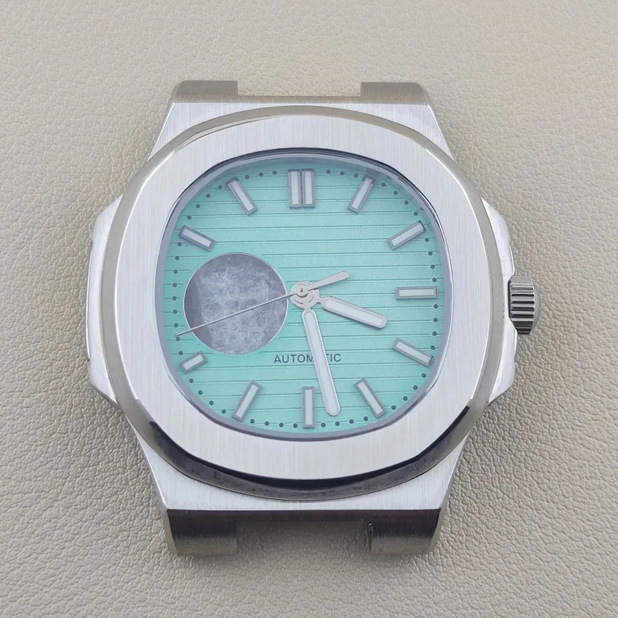 NH38 Case 42mm  Watch Case Assembly Accessories Sapphire Glass Stainless Steel Case Suitable For NH38 Movement