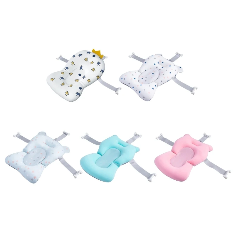 

F1CB Breathable Shower Bed Quick Drying Bath Support Baby Bathing Aid for Toddlers