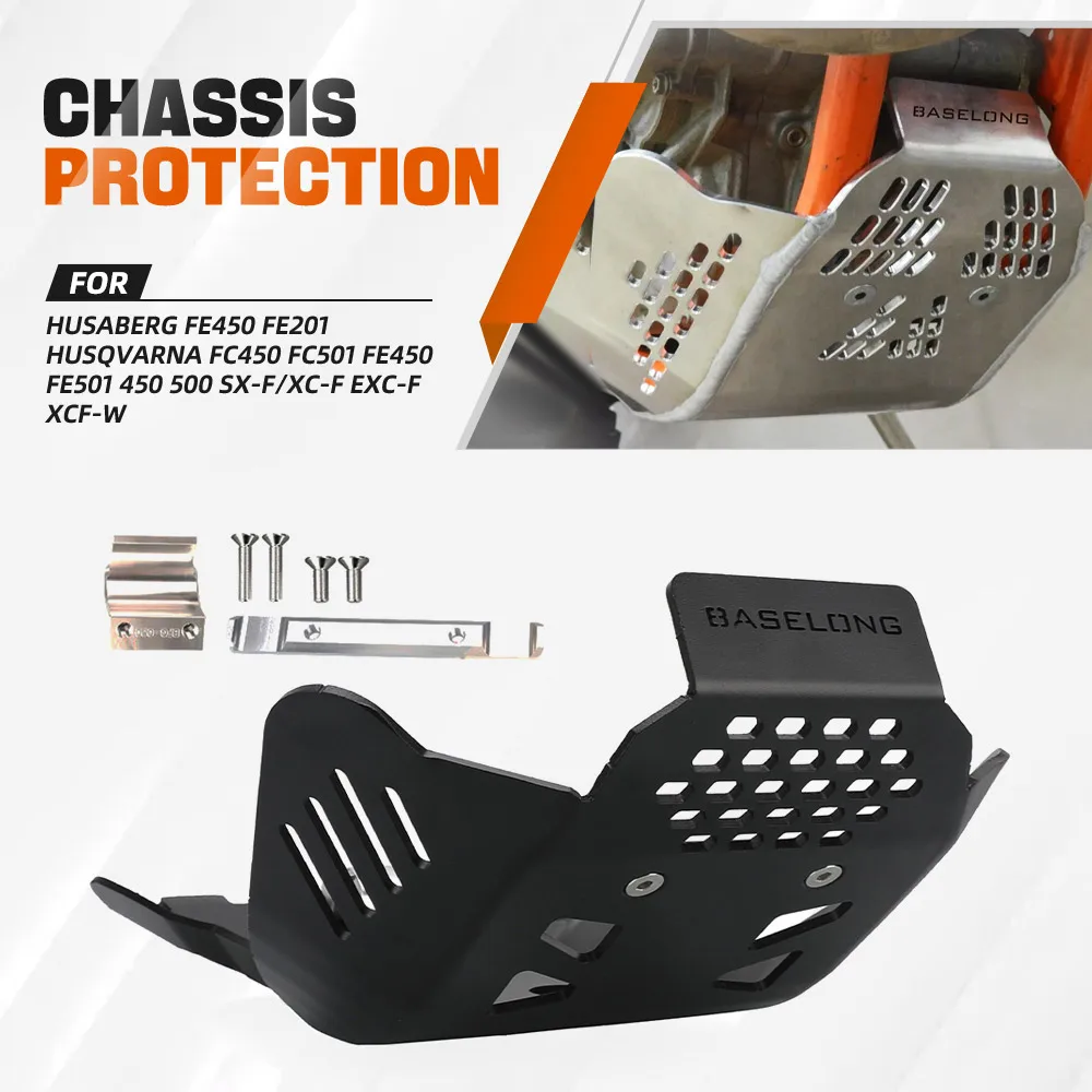 Engine Belly Guard Skid Plate Protector For Husaberg FE450 FE201 Husqvarna FC450 FC501 FE450 FE501