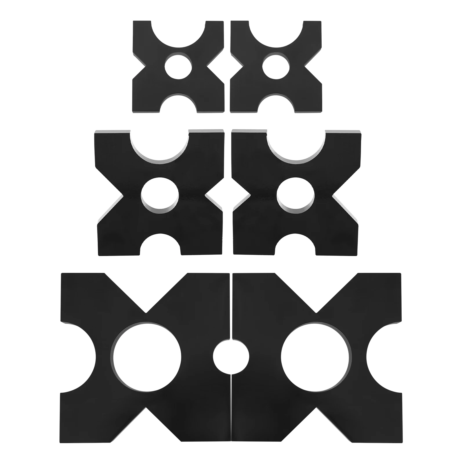 2Pcs H Frame Hydraulic Shop Press Plate, Shop Press Plate for 44092.45lbs and 70547.92lbs Presses