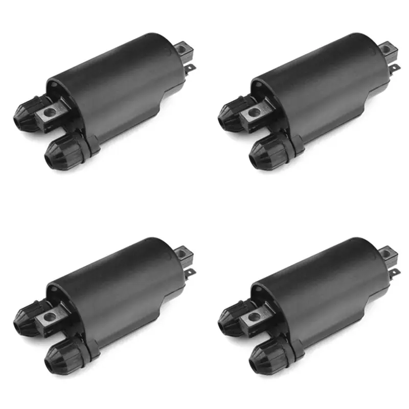 

4X Dual Output Ignition Coil Fit For Honda CB650 CB750 CB900 CB1000 CBX 30500-422-003