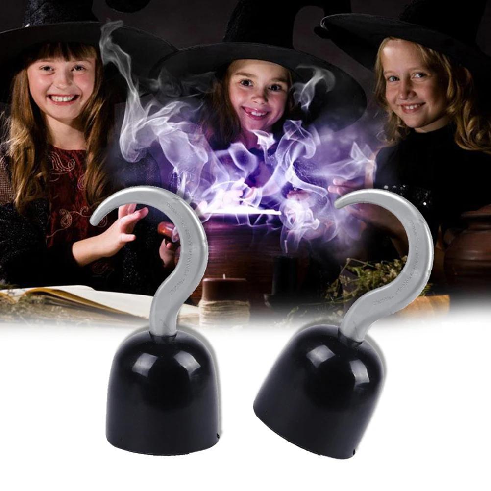 

4 Pcs Pirate Hook Props Cosplay Hooks Dress up Hand Halloween Plastic Costume Number Accessory Girl Plastic Costume Child
