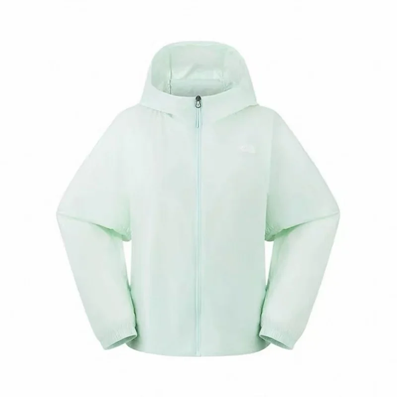 THE NORTH FACE Women Packable Lightweight Windbreaker Skin Coat Sun Protection Breathable Quick Drying Outdoor Jacket