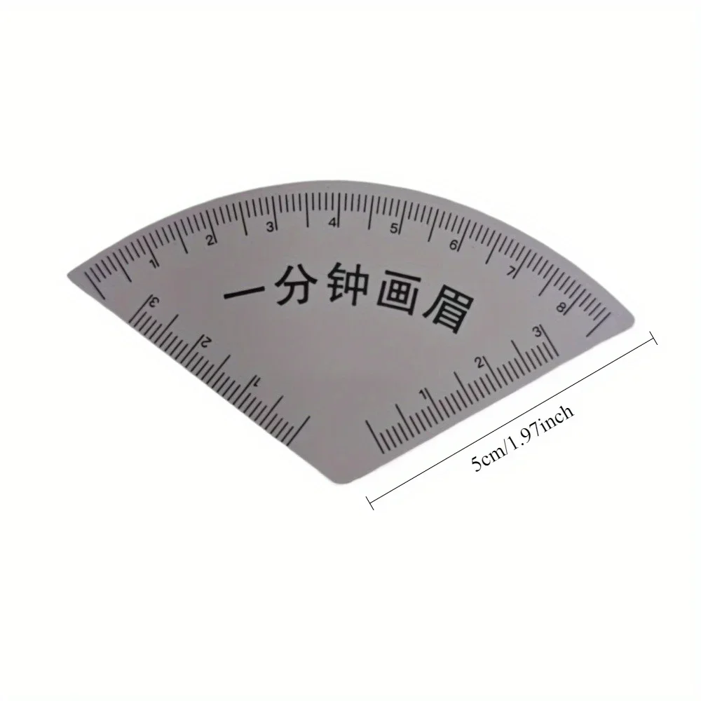 1PC Brow Shaping Stencil， Women Instant Brow Shaper - Multi-Style Template Kit for Fast & Precise Shaping, Brow Magic Tool,