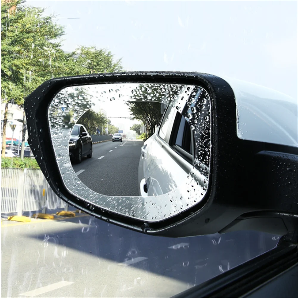 2pcs/set Car Rainproof Rearview Mirror Film for Smart forfour fortwo forjeremy City Coupe Roadster