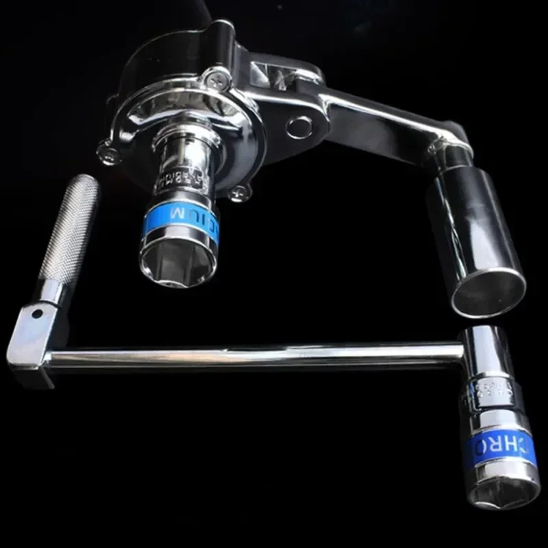Car Off-road Vehicle Labor-saving Wrench Increase Force Unloading Tire Nut Disassembly Device With Vehicle Tool