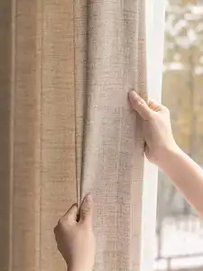 Texture du lin japonais, transmission de la lumière du vent en bois naturel et rideau de fenêtre de chambre non transparent 8 meilleurs articles asiatiques pour la maison en vente - No 6