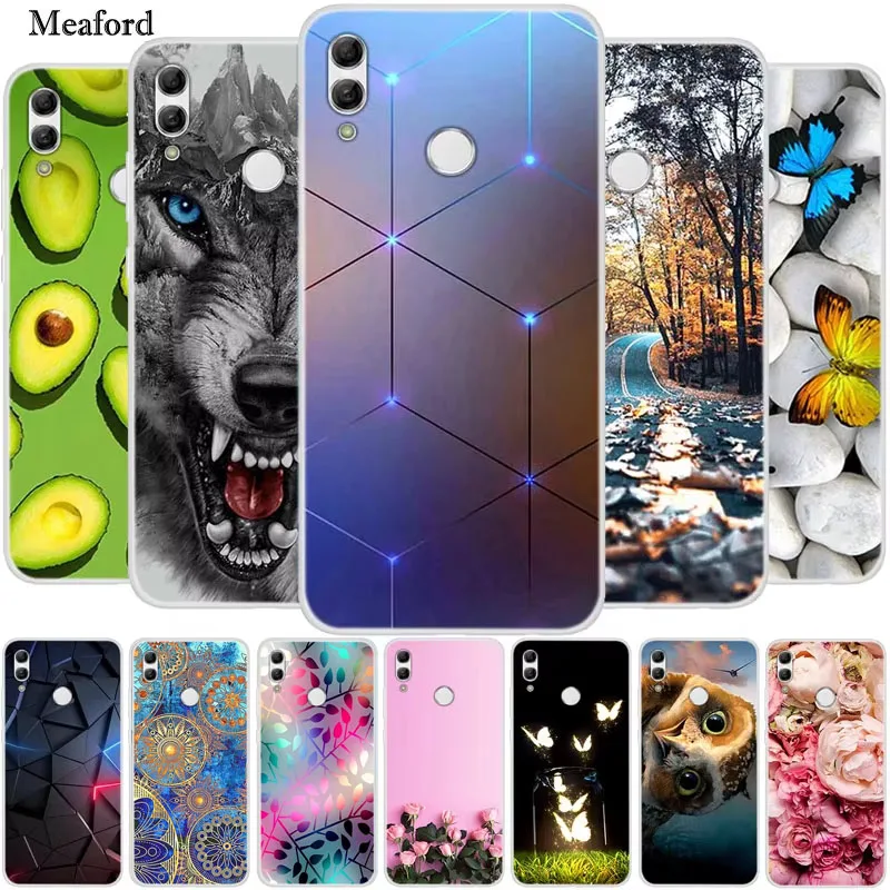 Case For Honor 10 Lite Animal Bumper Silicone TPU Soft Phone Cover For Huawei Honor 10 Lite Funda Honor10 Lite HRY-LX2 Coque