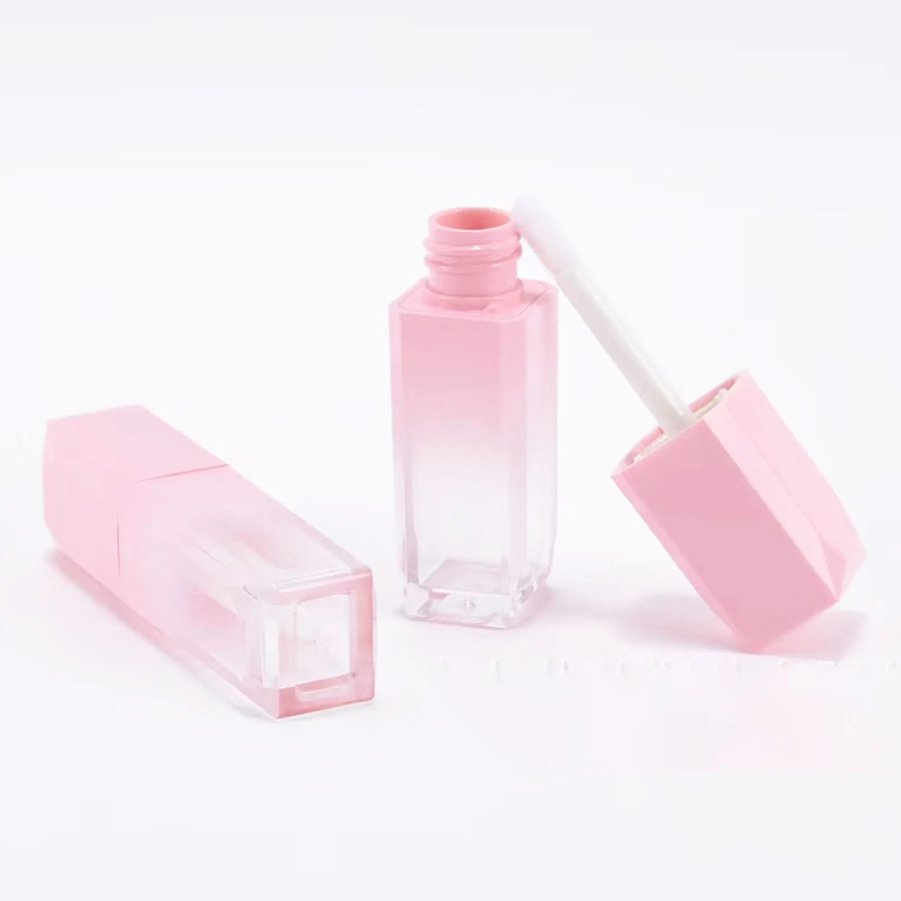 Wholesale Lip Gloss Box Package Pink/Yellow/White/Blue Lipstick Case Customize Logo Empty Paper Boxes for Tube Containers Vendor