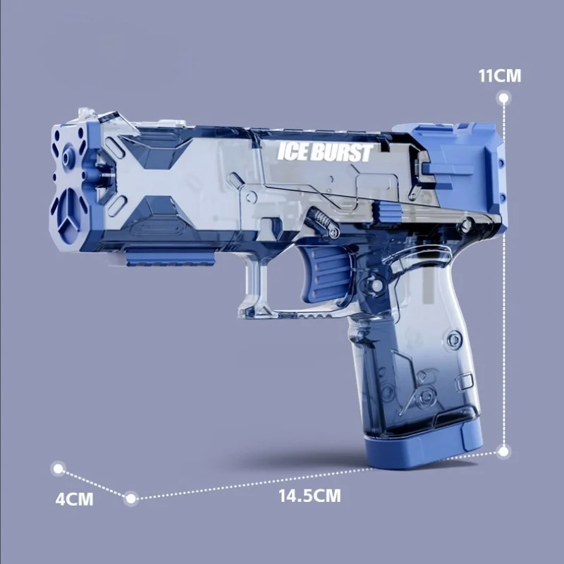 ปืนฉีดน้ําขนาดเล็กสําหรับเด็ก ระเบิดน้ําแข็งในฤดูร้อนและการเล่นน้ํากระเด็นป่าสําหรับผู้ปกครองและเด็ก