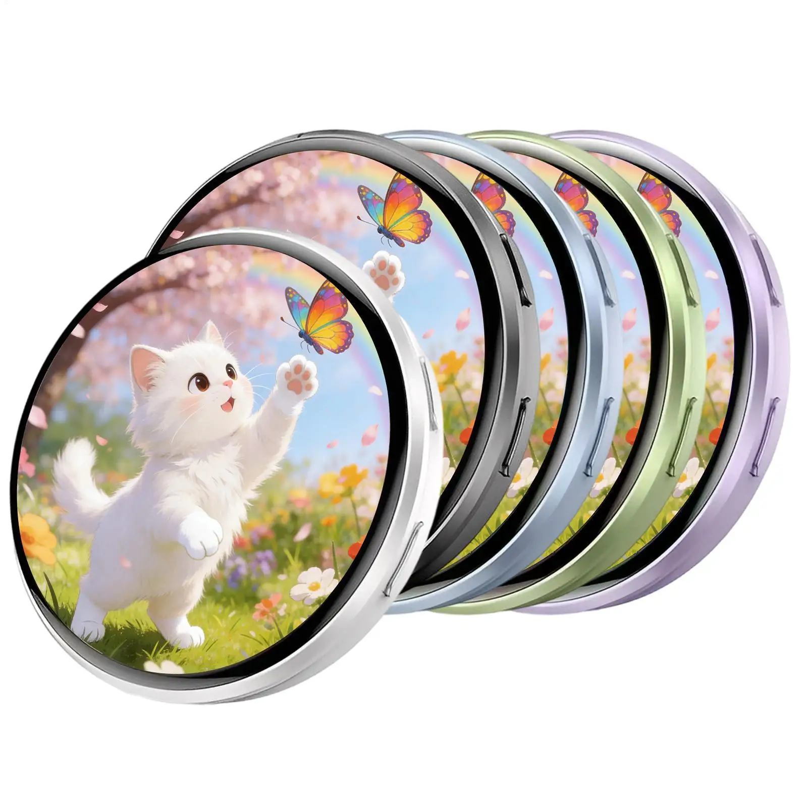 

Digital Photo Display screen Electronic Badge HD Touchscreen 1.7inch Brooch Electronic Badge Anime Pins for Backpacks Boys Girls