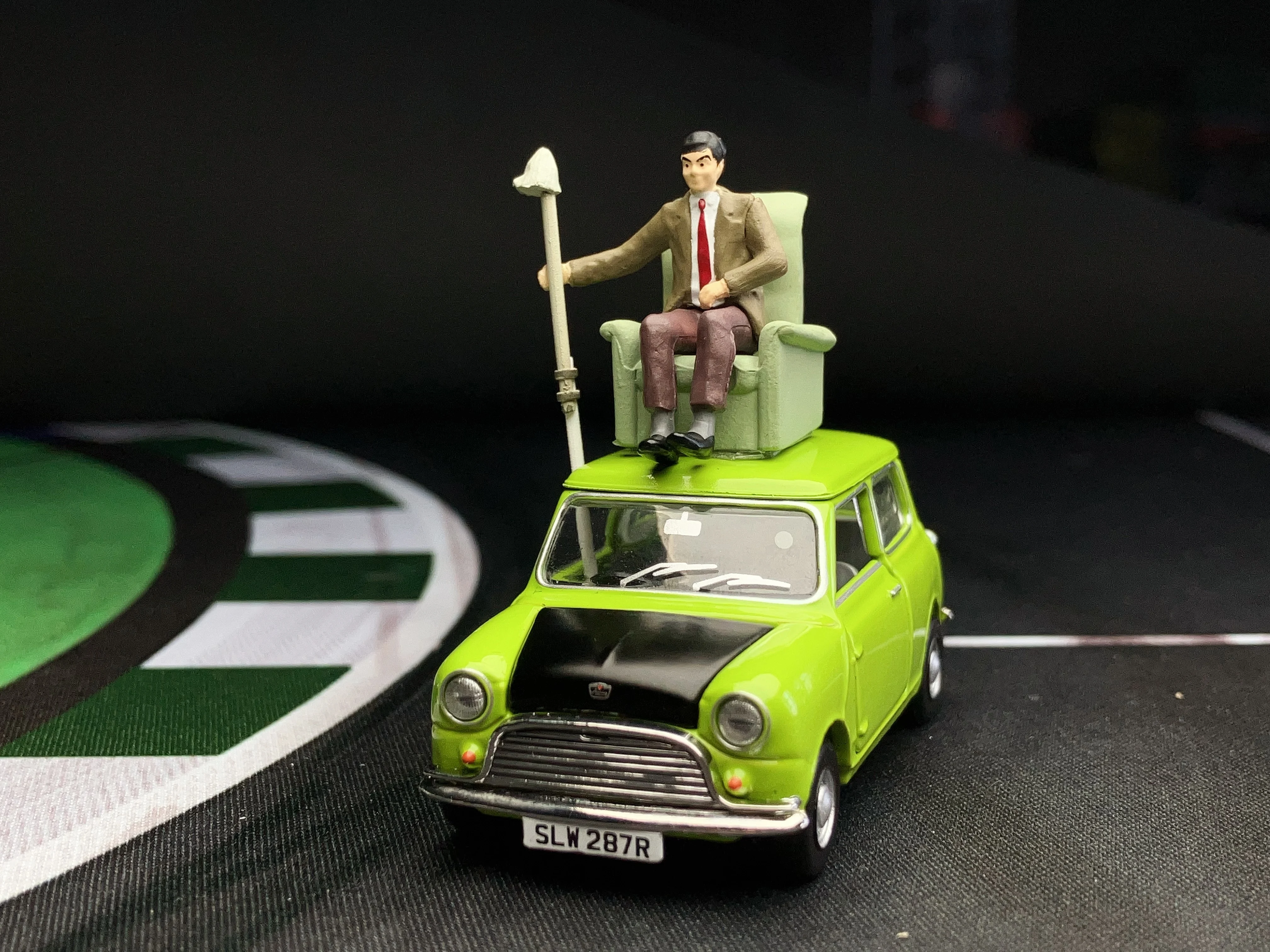 

Tiny Do it Yourself мини 30-летняя литая под давлением модель Cooper 1:50