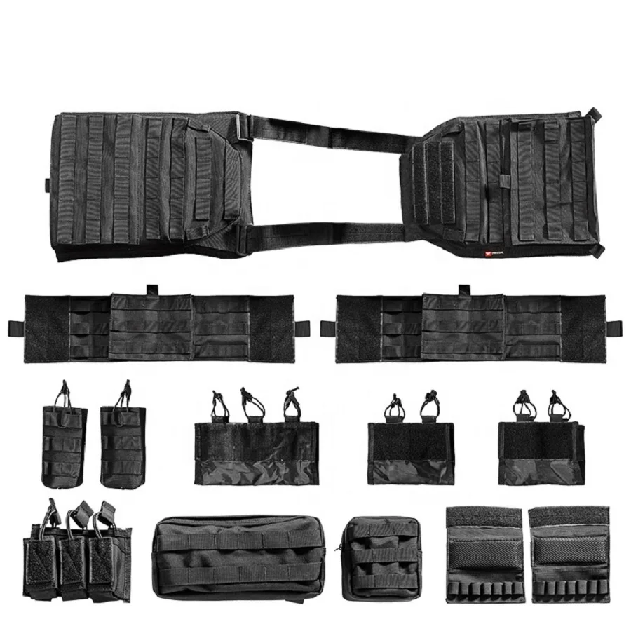 1000D Nylon Protective Lightweight  Tactical Equipment JPC Molle Hunting Vest Airsoft Paintball Protection Vest Plate Carrier