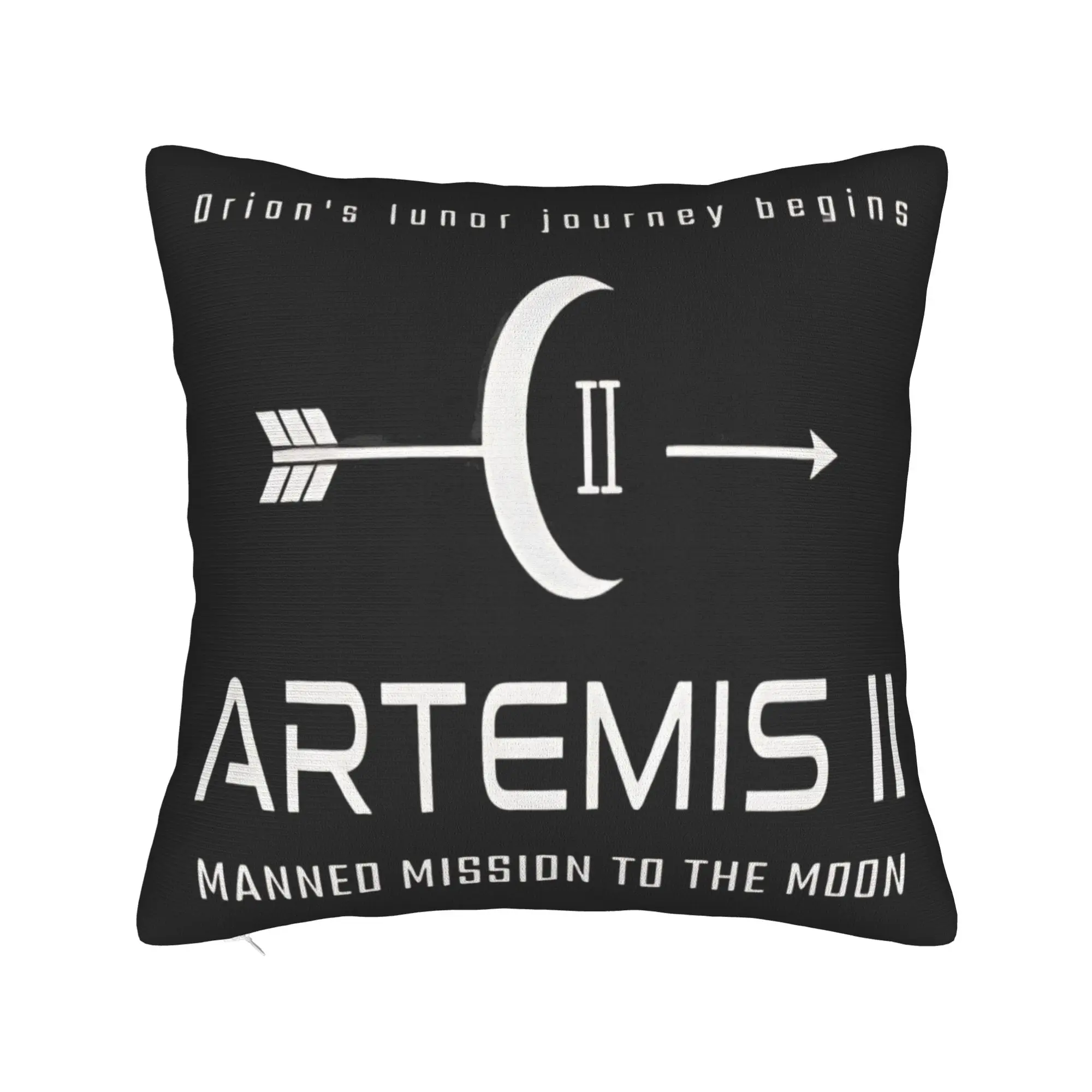 Pillow Cover Artemis II Back to the Moon 2026  Novelty Pillow Case For Wedding Party Home Decor Pillowcases