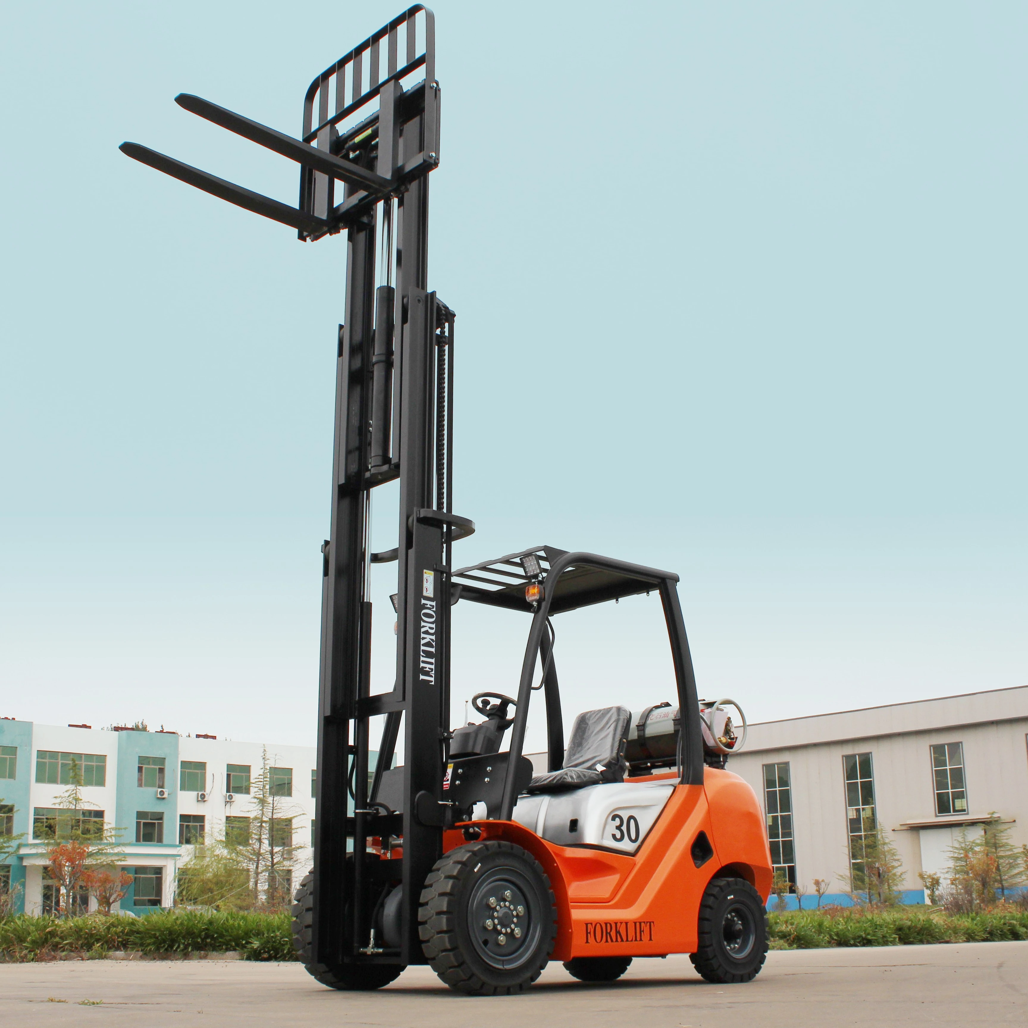 Everlift LPG Forklift Manufacturers Dual Fuel Forklifts With Japanese Engine2ton 3ton 3.5ton 3.8ton China Forklifts For Sales