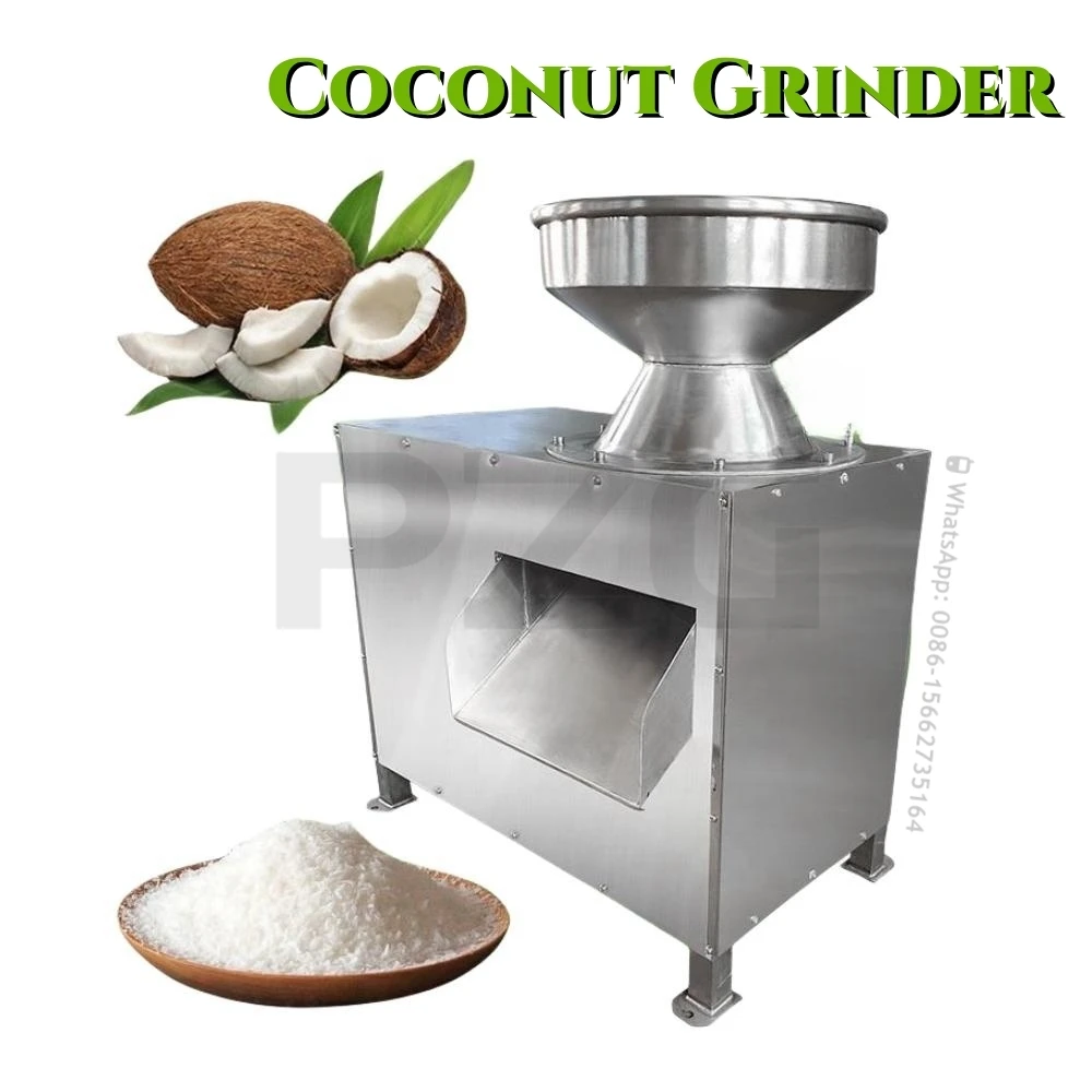 

Electric Nigeria Commercial Coconut Crusher Crushing Machine Flour Make Pare Shredder Shred Grinder Grind Grat Grater Machine