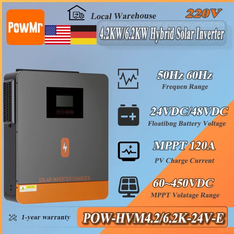 Powmr 4.2KW 6.2KW H…