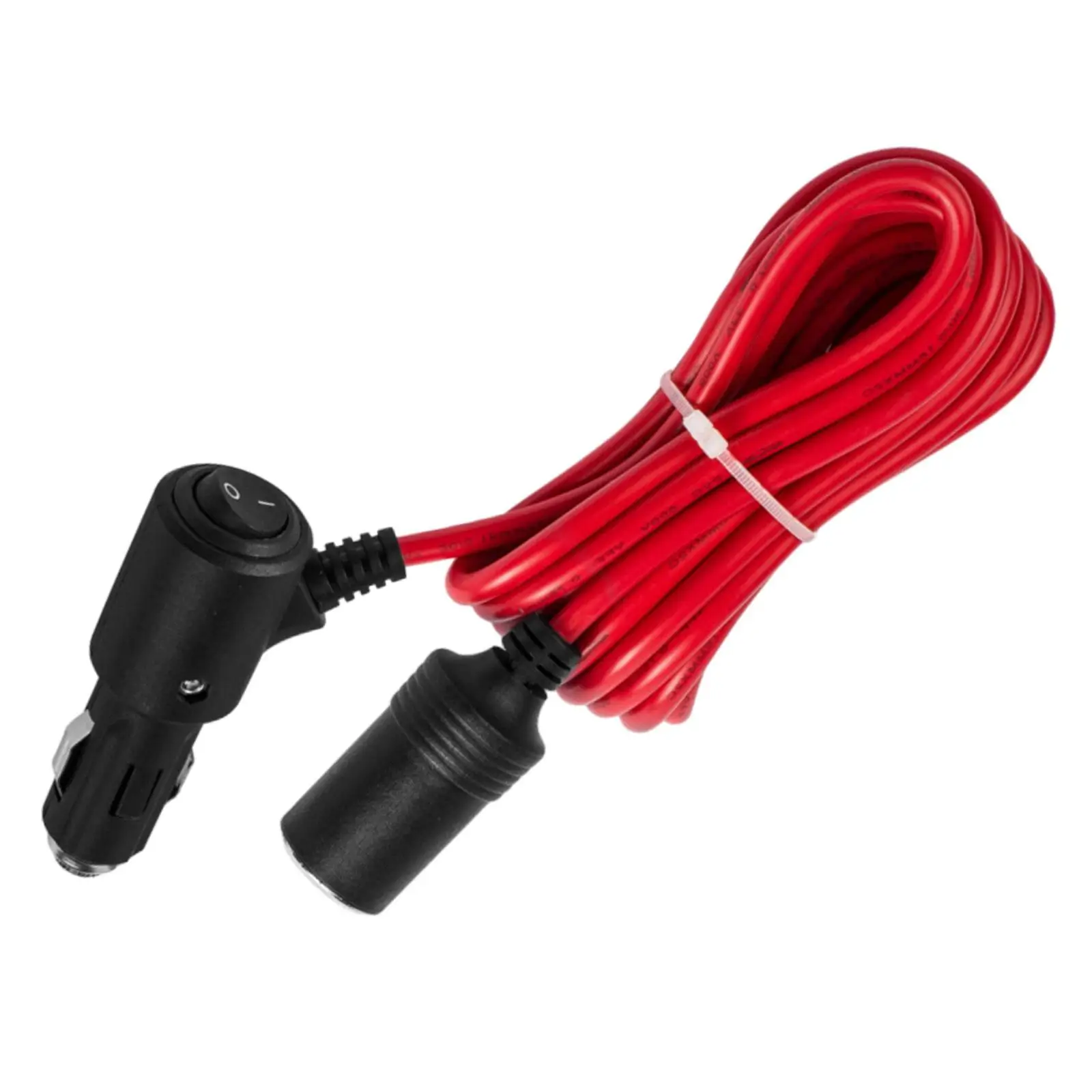 Cigarette Lighter Extension Cord Male to Female Car Charger Extension Cable for Mini Fridge Air Compressor Tyre inflators