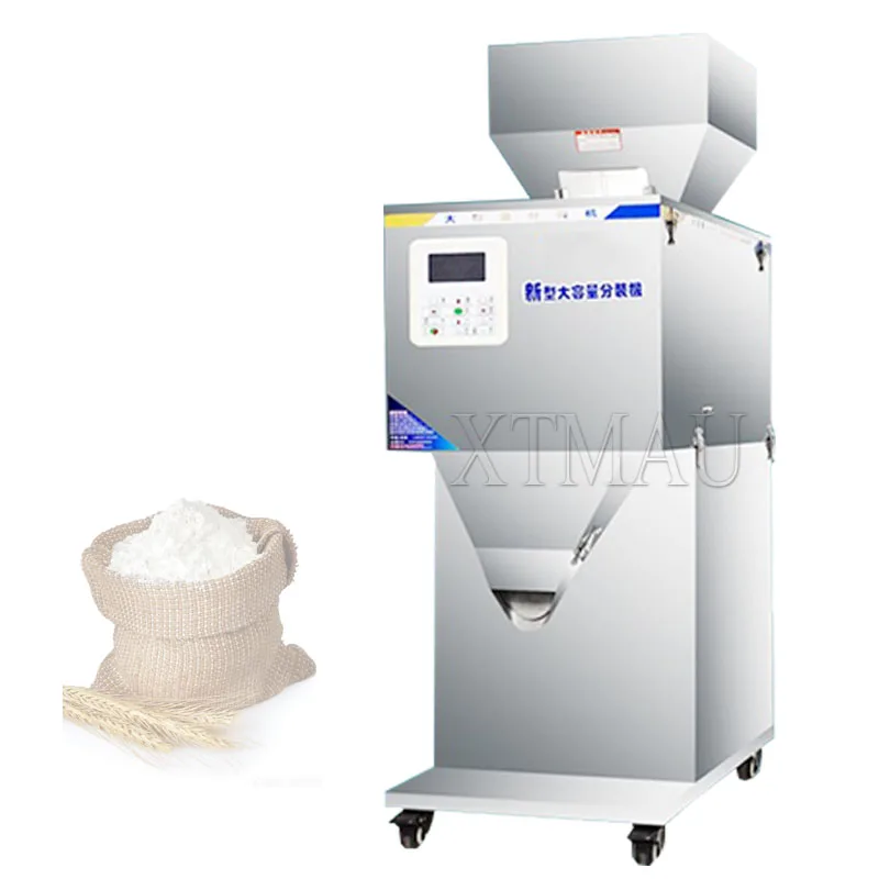 Automatic Weighing Racking Machine Granular Powder Medicinal Packing Machine Desktop Filling Machine