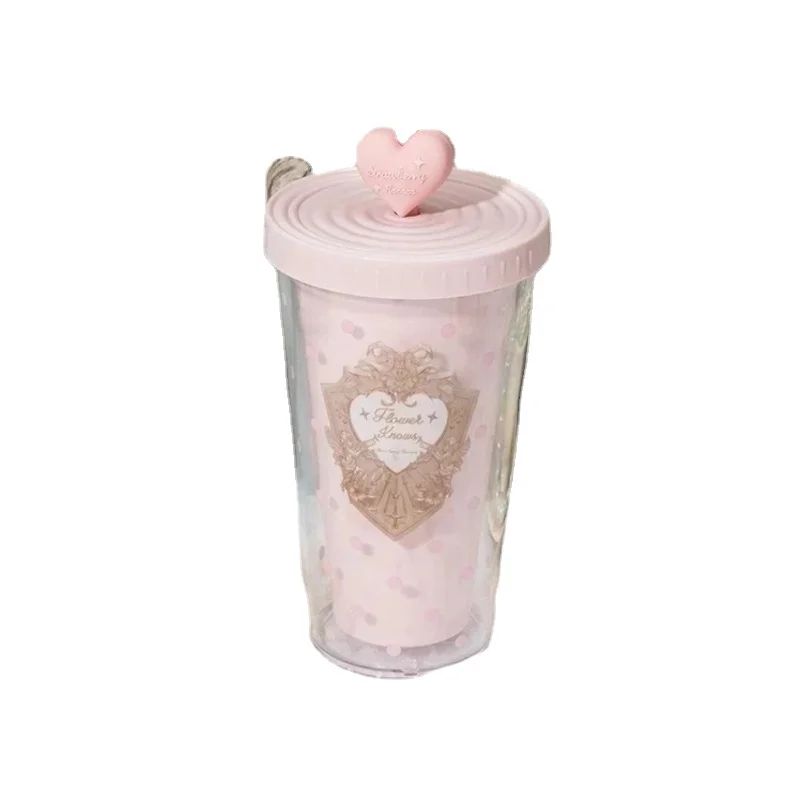 

Yjq Strawberry Rococo Series Cold Water Cup