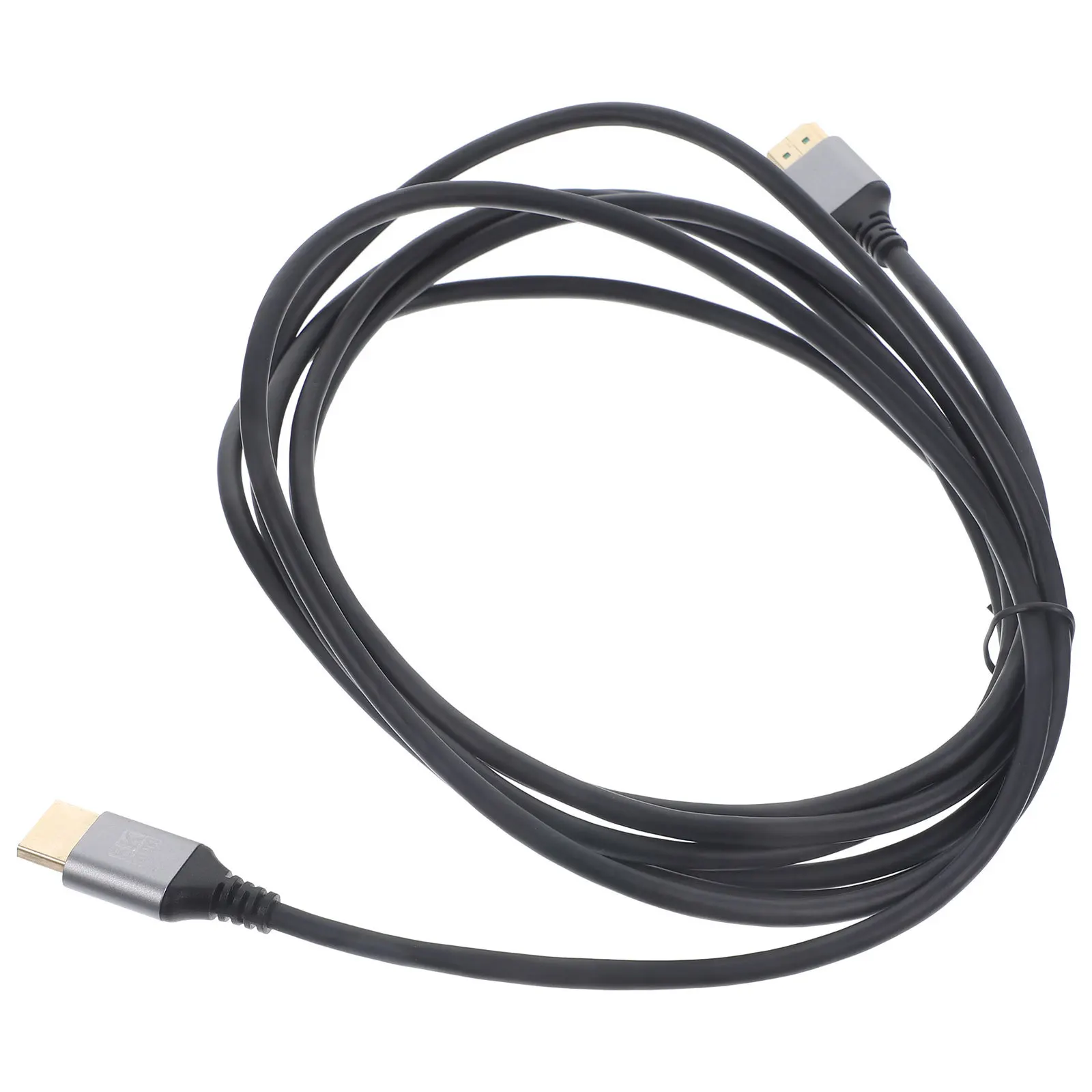 8K Ultra HD-Videokabel, Stecker auf Stecker, 2 m, robuster Stahl, PVC, hohe Geschwindigkeit, stabile Signalübertragung für Monitor, Computer, Laptop