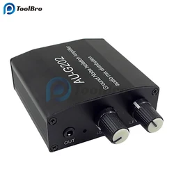 Ground Noise Isolation Amplifier Audio Mix Distribution Stereo Mixer DC 5-18V for Headphone Power Amplifier Speaker Subwoofer