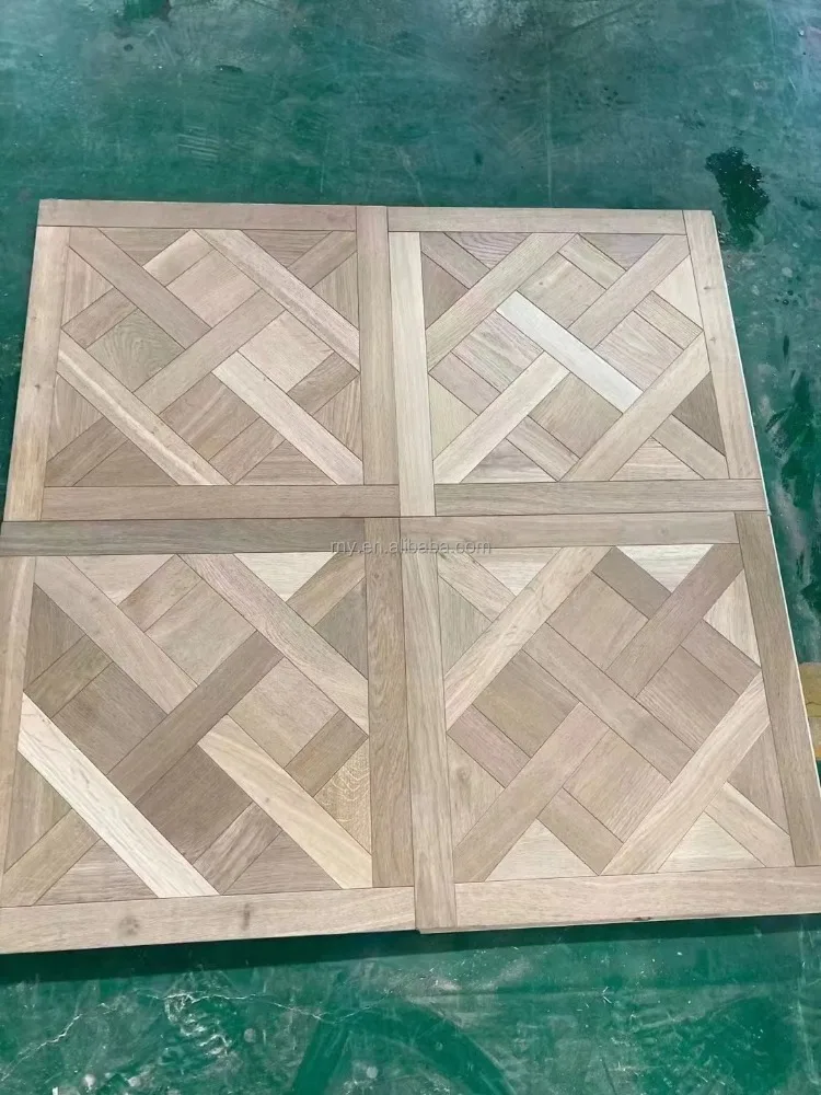 نسخة مخصصة من الباركيه الداخلي والأرضيات من خشب البلوط الطبيعي