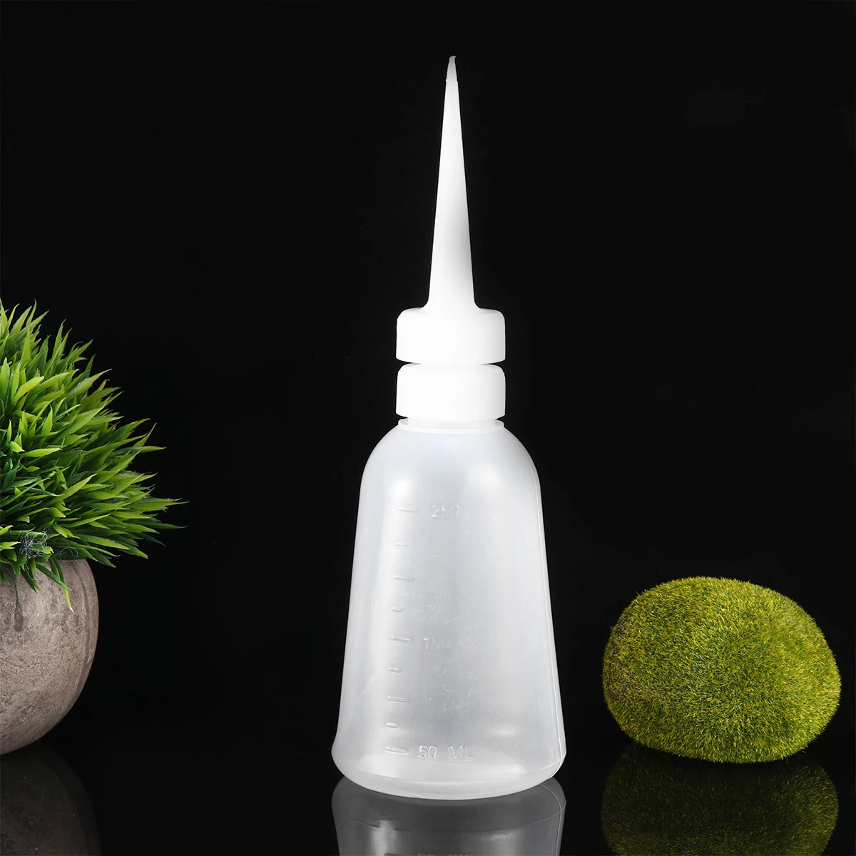 

10pcs 250Ml Pointing Eco-Friendly Plastic Squeeze Bottle Leakproof Unbreakable For Oil Glue Solvents Dispenser Long Spout Oiler